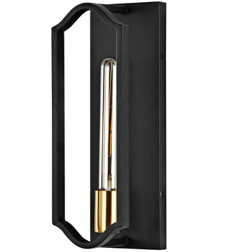 Chloe 4.75" Modern Bohemian Iron LED Sconce - JONATHAN Y